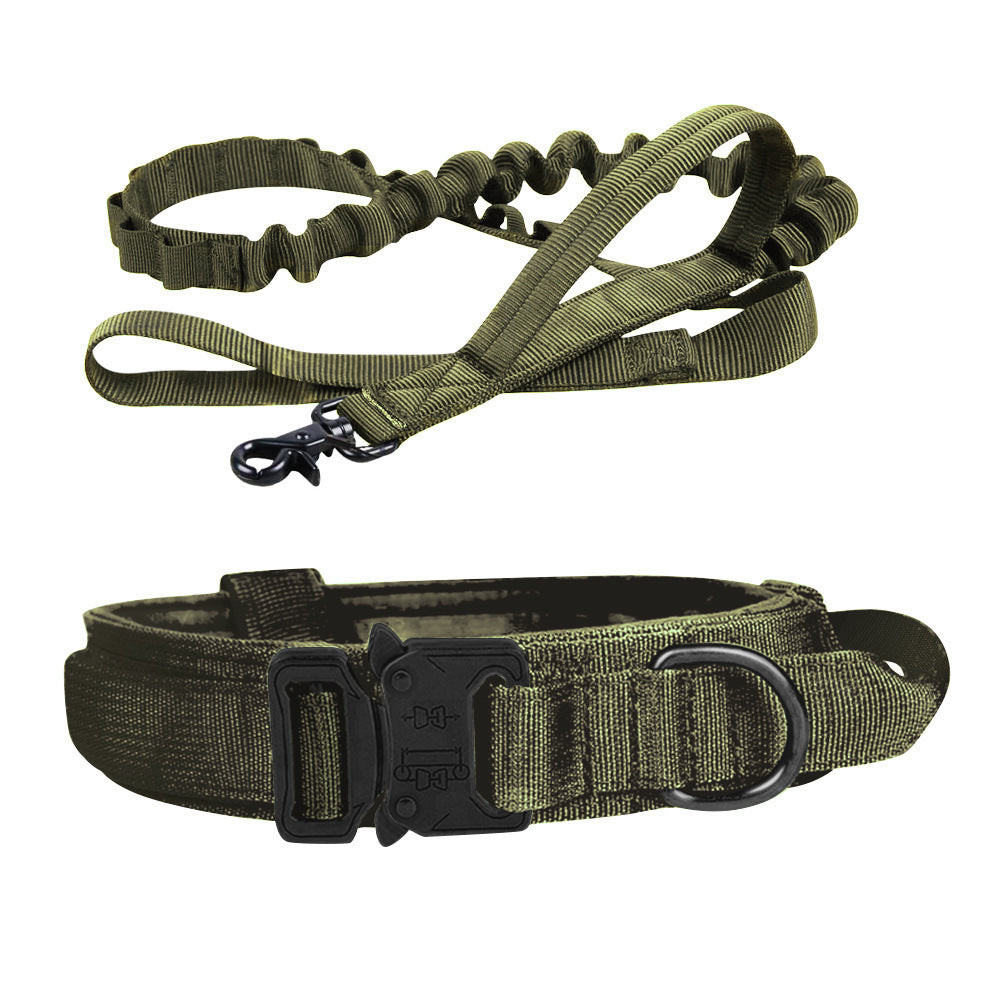Collier Tactique Chien avec Laisse - Entraînement Extérieur
