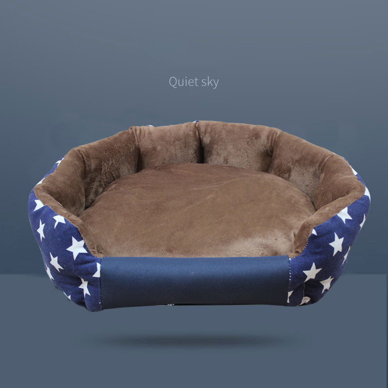 Niche pour Chien 4 Saisons - Coussin Amovible et Lavable