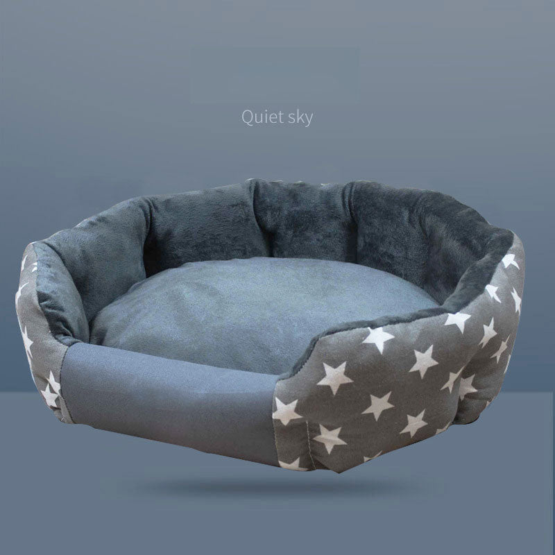Niche pour Chien 4 Saisons - Coussin Amovible et Lavable