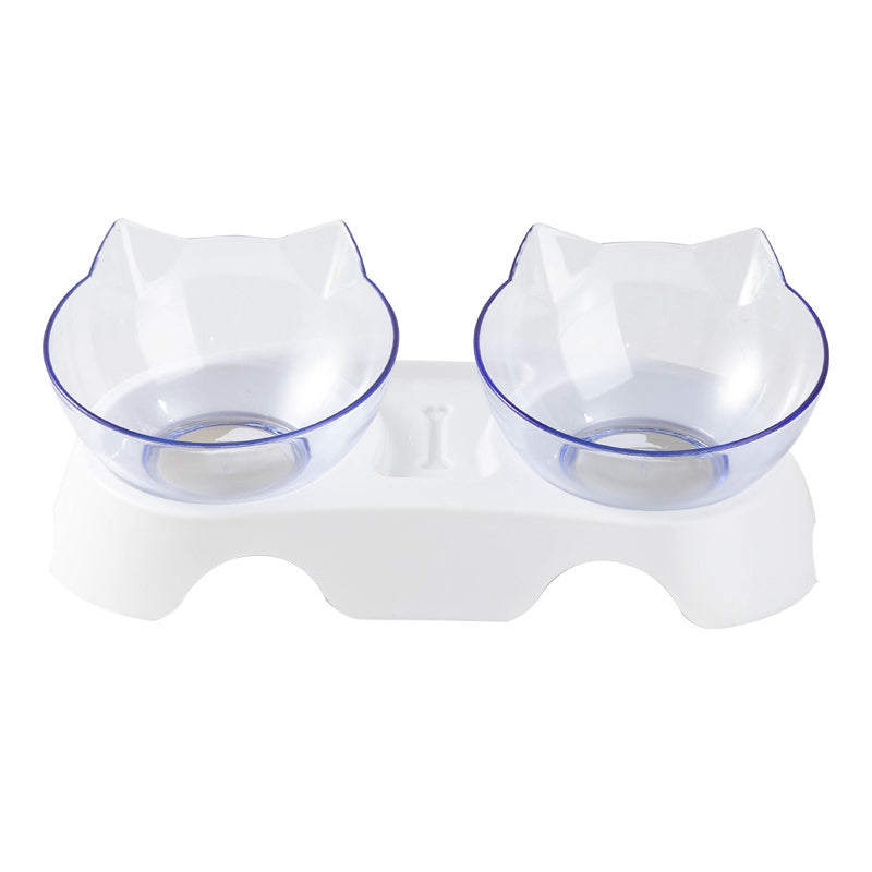 Gamelle Chat Ergonomique Double — Protège la Nuque