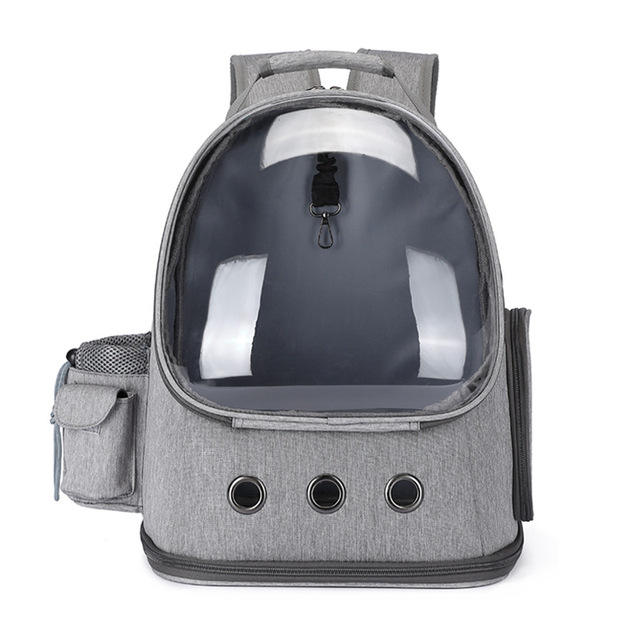 Sac à Dos Transparent pour Chat/Chien - Pliable et Respirant