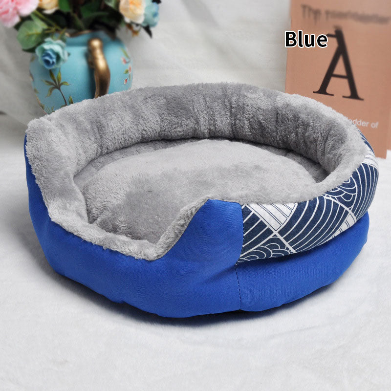 Niche pour Chien 4 Saisons - Coussin Amovible et Lavable