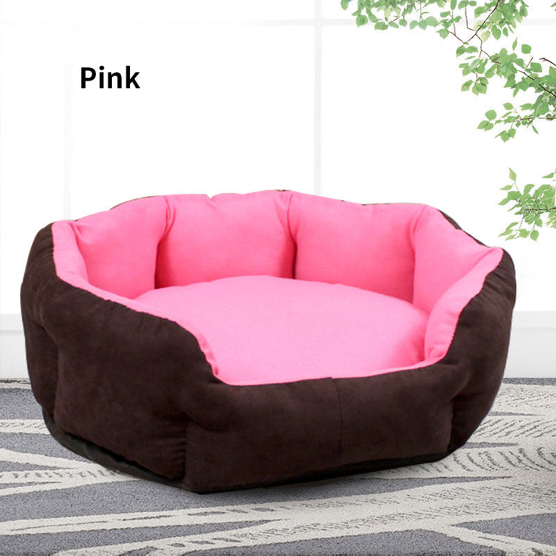 Niche pour Chien 4 Saisons - Coussin Amovible et Lavable