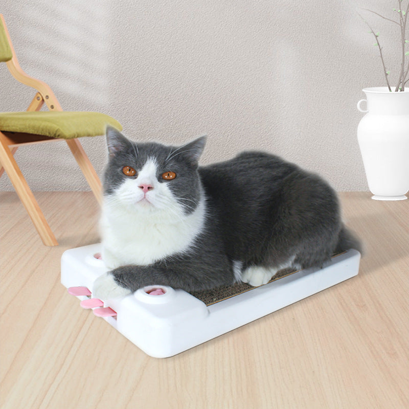 Griffoir Chat en Carton Ondulé — Anti-Ennui & Toutes Fonctions