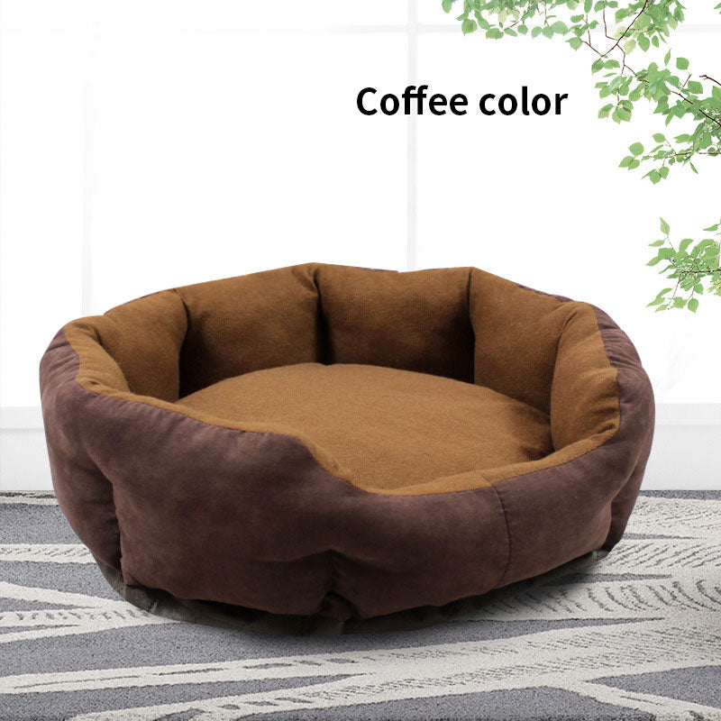 Niche pour Chien 4 Saisons - Coussin Amovible et Lavable