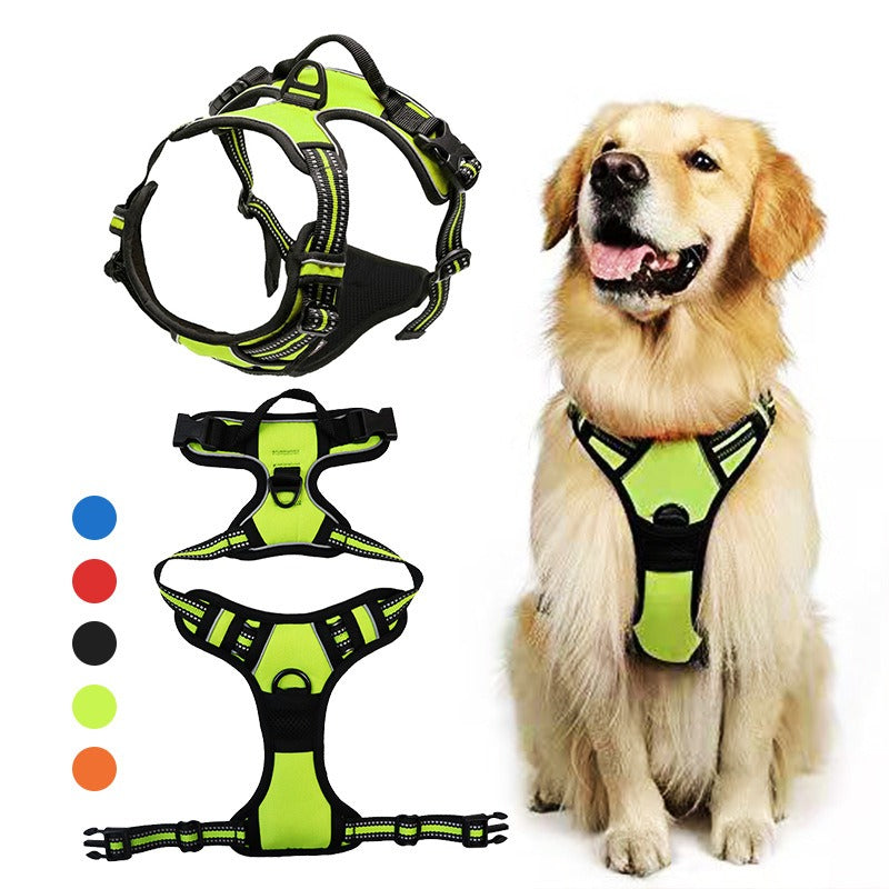 Harnais Chien Type Gilet — Anti-Traction & Confort