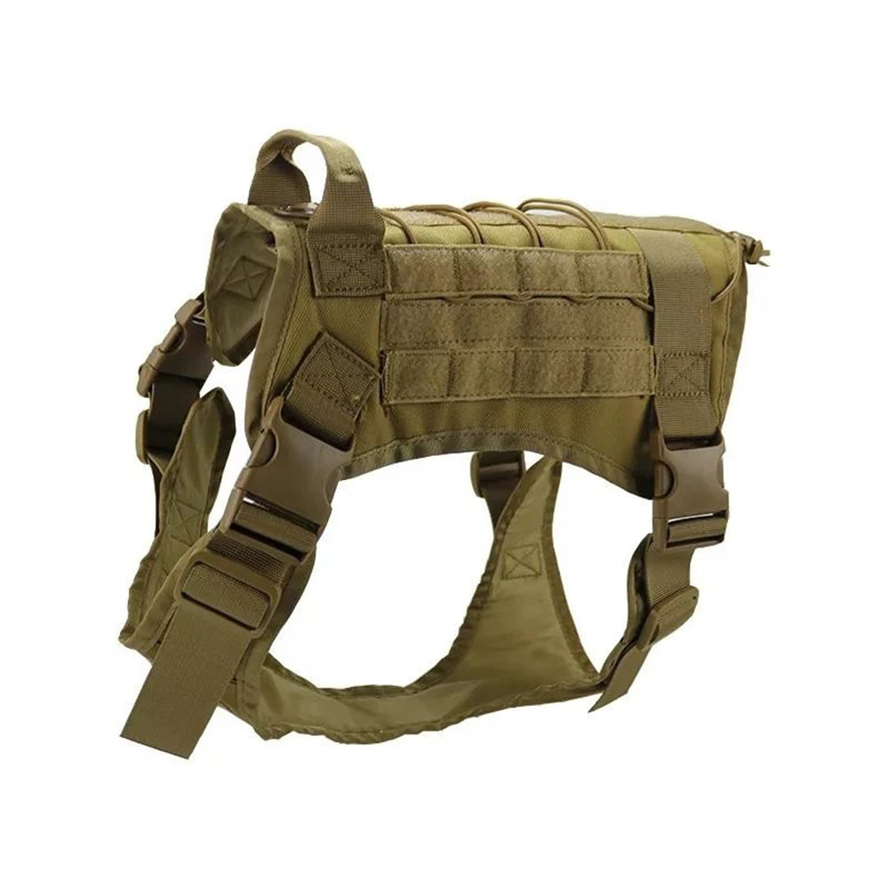 Harnais Tactique Chien Respirant Style Militaire