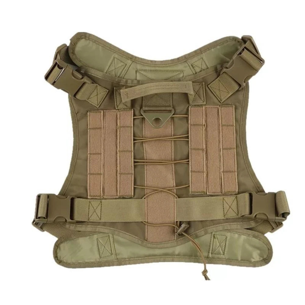 Harnais Tactique Chien Respirant Style Militaire
